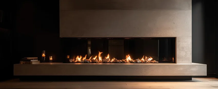 Gas Fireplace Ember Bed Design Services in Lompoc, California