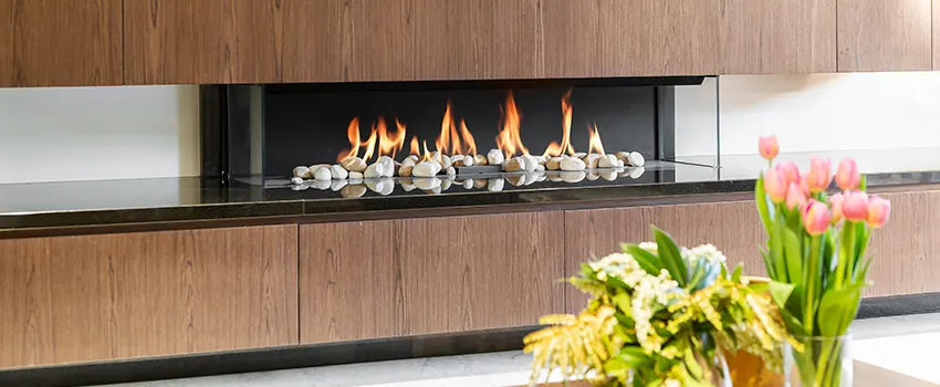 Double-height Fireplace Design Refurbishment in Lompoc, California